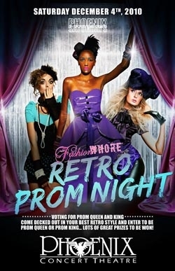 Fashion-Whore Couture Retro PROM NIGHT!!!